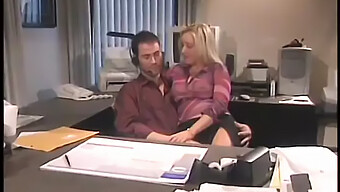 Beautiful Secretary With Big Tits Gets Fucked On A Desk