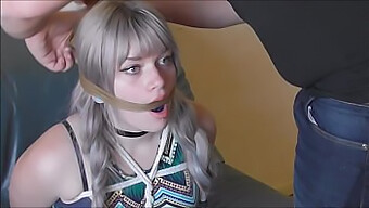 18+ Teens Gagged And Bound In Bdsm Play