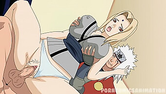 Blowjob And Anal Sex With Naruto'S Girlfriend Tsunade In Hentai Video