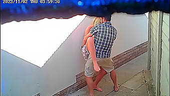 Caught On Camera: A Couple Gets Frisky In A Public Space