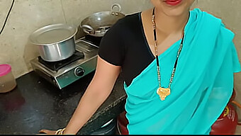 Horny Indian Housewife Cheats On Her Husband With Her Step-Brother In The Kitchen