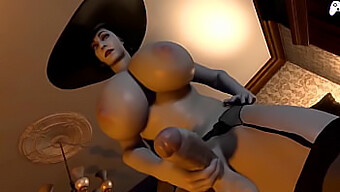 Animation Hentai 3d Avec Un Futanari Excité Et Une Grosse Bite