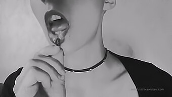 Giantess Indulges In Ruthless Oral Pleasure With Submissive Partners