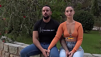 Candy Fly And Her Boyfriend'S First Porn Video Includes Outdoor And Oral Scenes