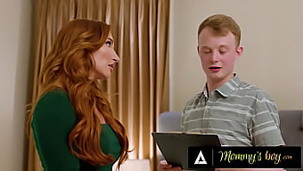 Grumpy Stepson Jimmy Michaels Gets Turned On By Measuring Voluptuous Milf Sophia Locke'S Ample Bosom In Steamy Solo Session