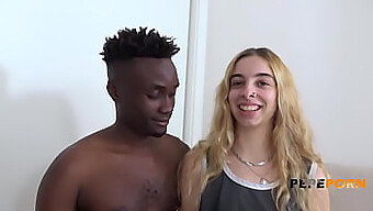 Young Irina Love Explores A Big Black Cock For Her First Time And Enjoys It Greatly