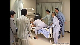 Asian Nurse Gets Her Fill Of Cum In Group Sex