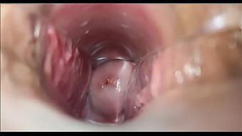 This Is A Close Up Of A Vaginal Orgasm.