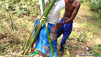 রিয়েল এবনি গ্রেট আউটডোরে বাঁধা এবং হার্ড ফাক করা হয়