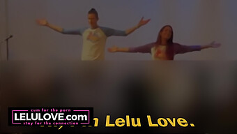 业余情侣在第一次非成人现场表演后亲密时刻 - Lelu Love